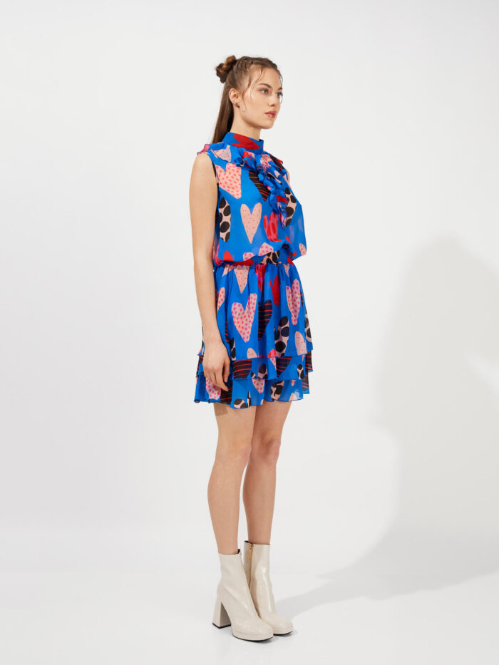 Layer on layer Mini Dress - Lovelace - Image 2