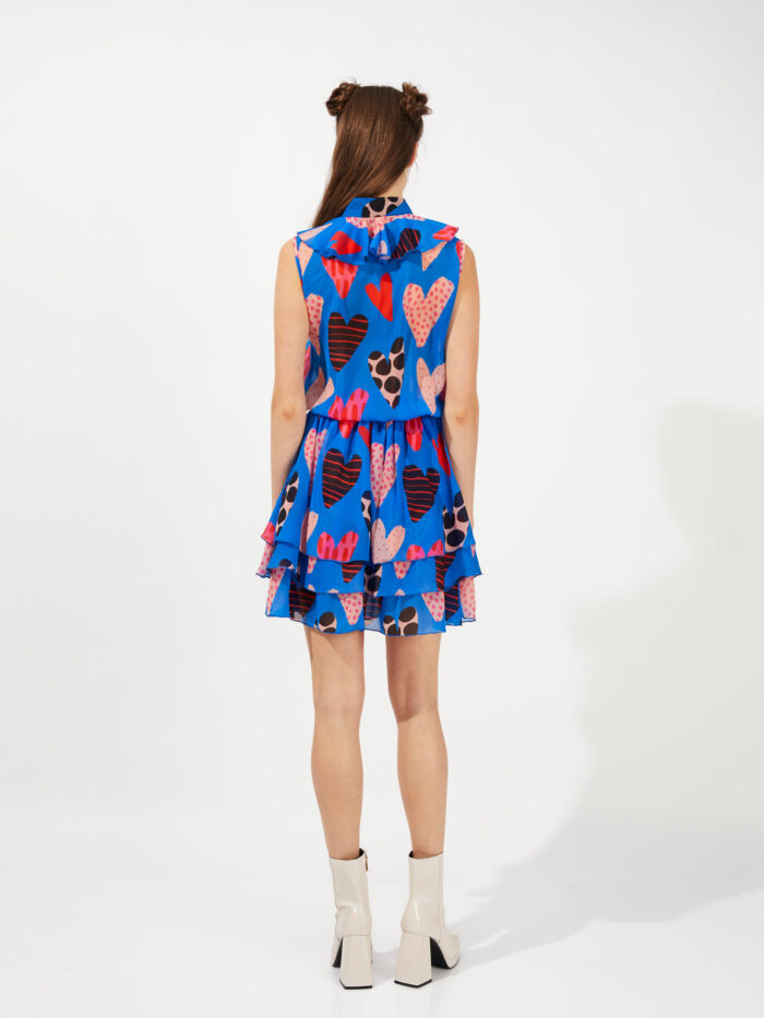 Layer on layer Mini Dress - Lovelace - Image 3