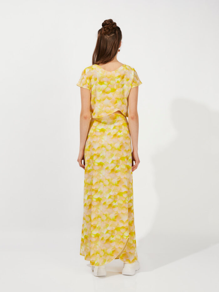 Brace Maxi Skirt - Sorbet Flow - Image 3