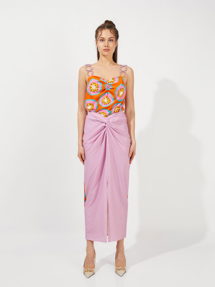 Twist Pearl Top - Melon Pearl - Image 1