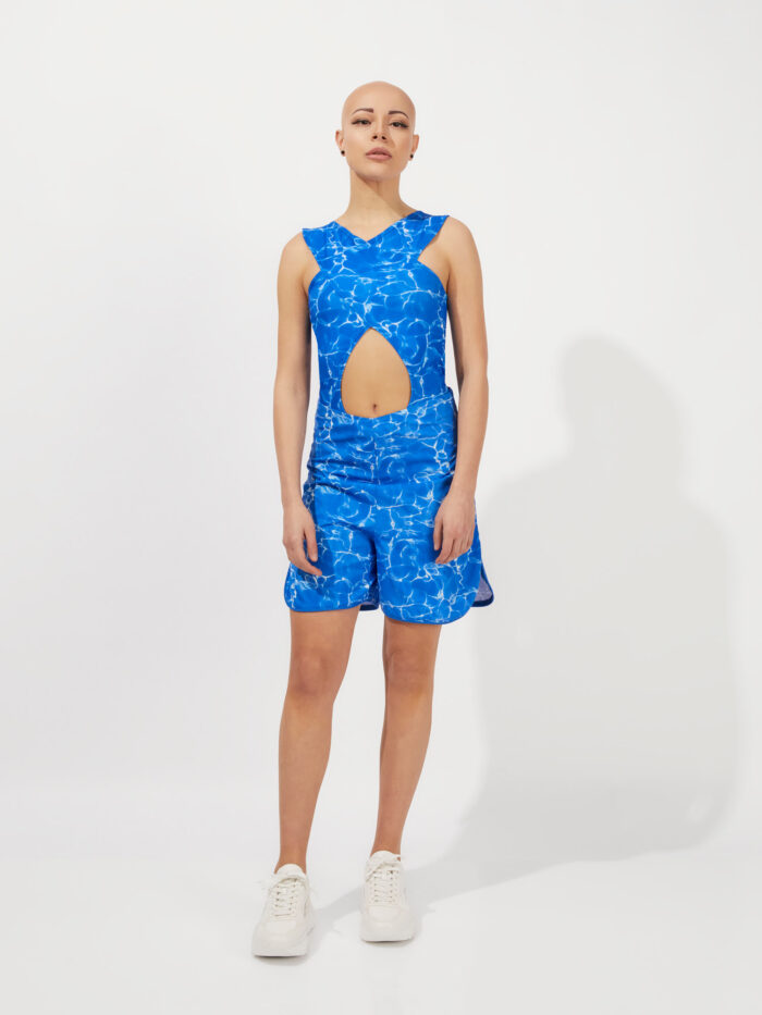 Crossover Bodysuit - Gum Strip - Image 4