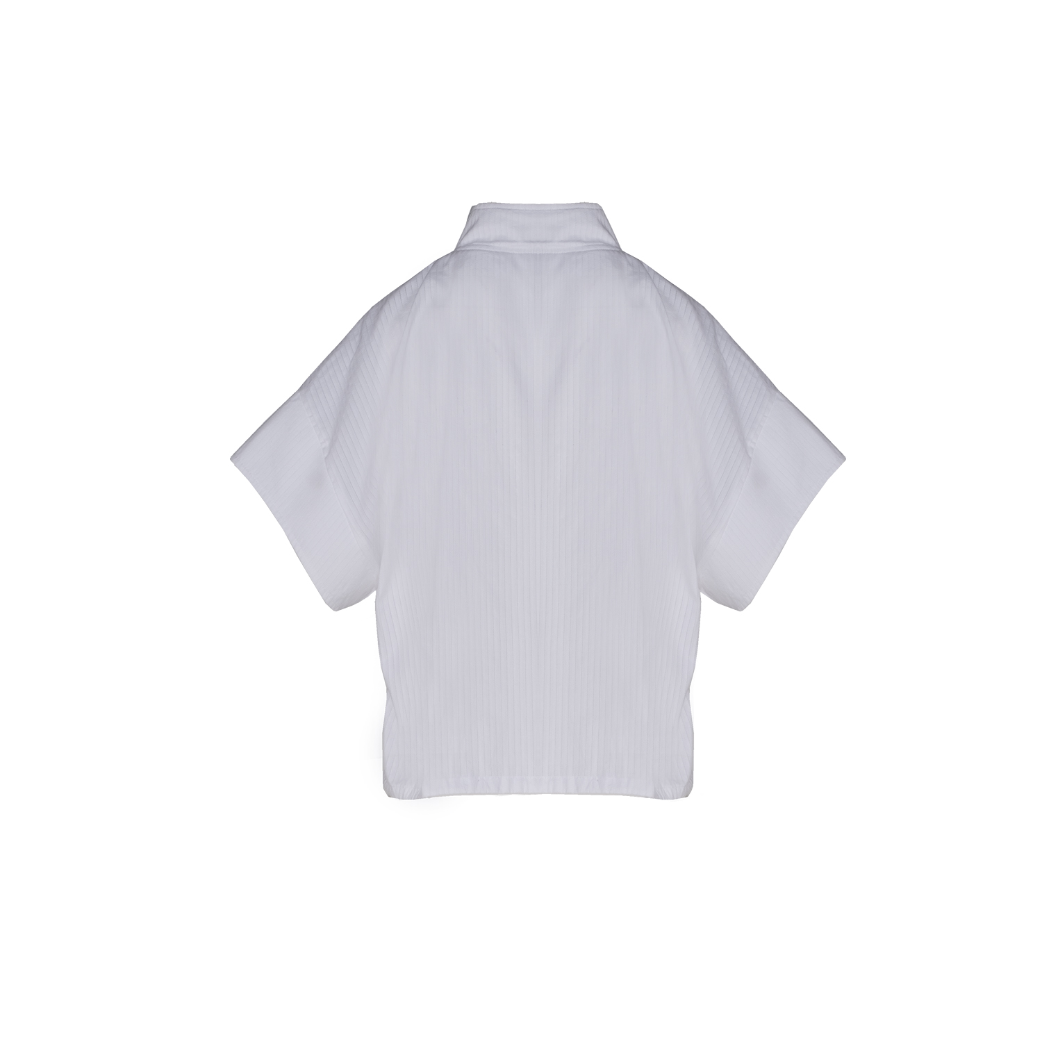 A00227_CrossoverShirt_back Crossover Shirt with Fabric Strings - Image 2