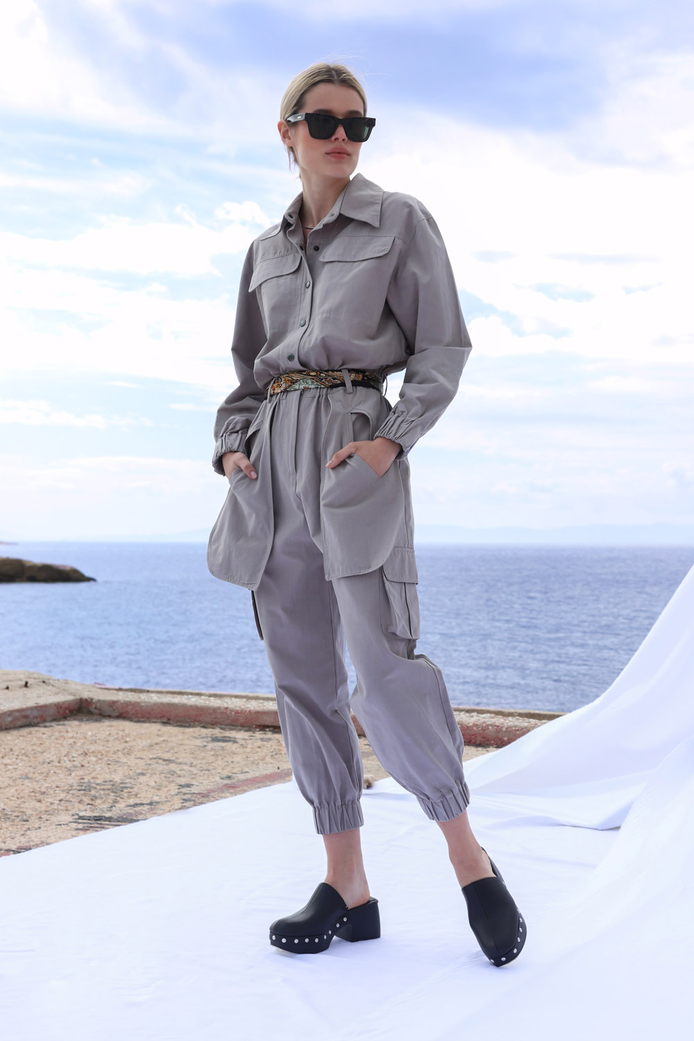 A00237_Whole Militaire Jumpsuit - Image 1