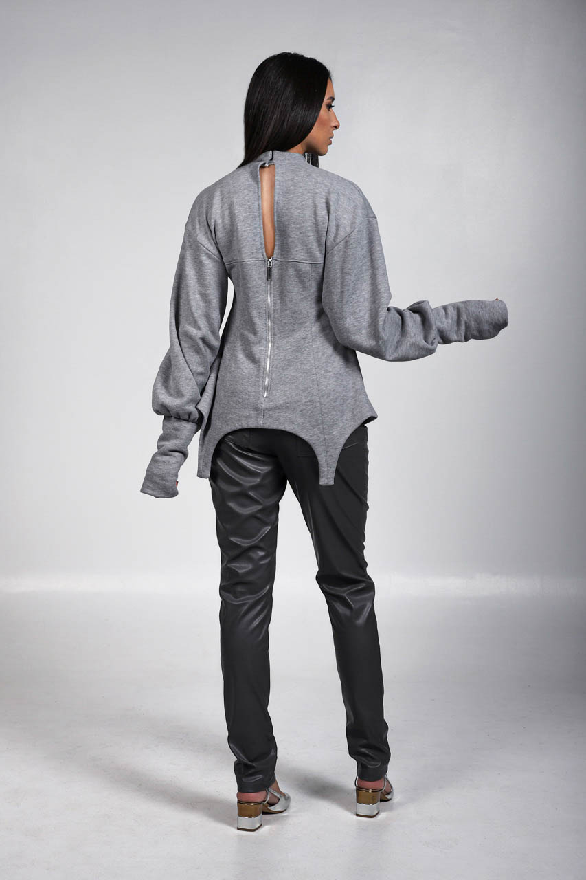 A00245_BUSTIER FOUTER_A00263 LEGGING GREY_BACK-2 BUSTIER FOUTER - Image 3