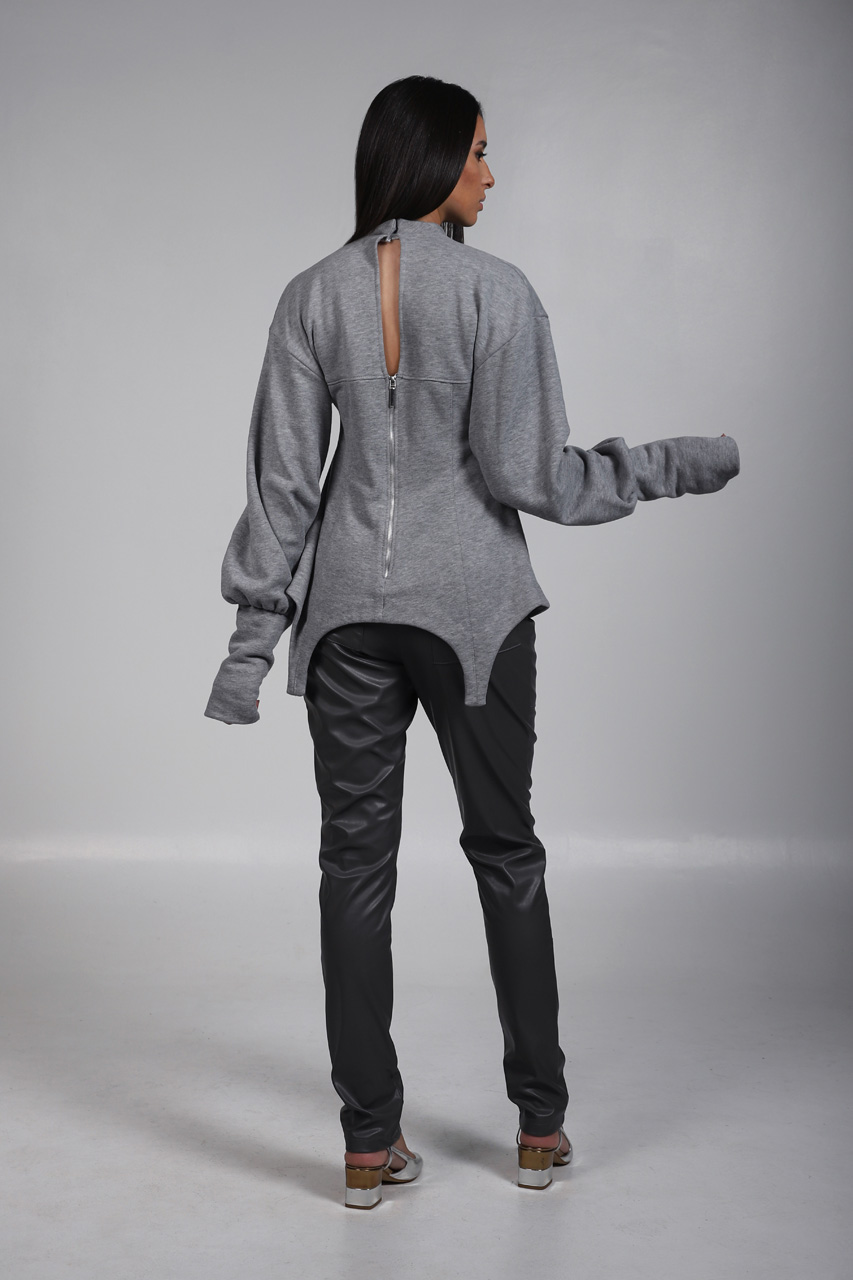 A00245_BUSTIER FOUTER_A00263 LEGGING GREY_BACK BUSTIER FOUTER - Image 8