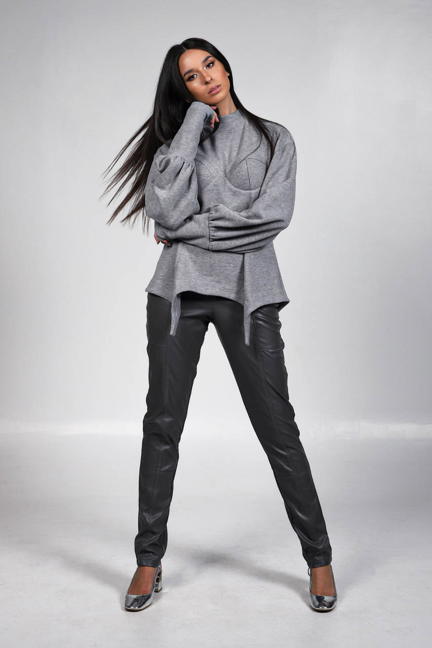 A00245_BUSTIER FOUTER_A00263 LEGGING GREY__FRONT-2 LEGGING GREY - Image 3