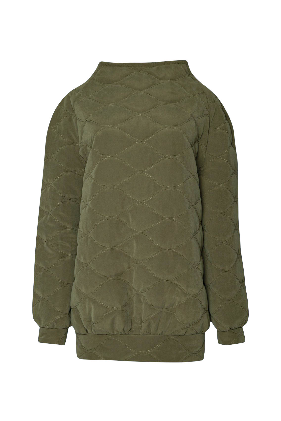 A00246 Capitone Sweatshirt_Front no scarf DOUBLE LONG POCKETS - Image 9
