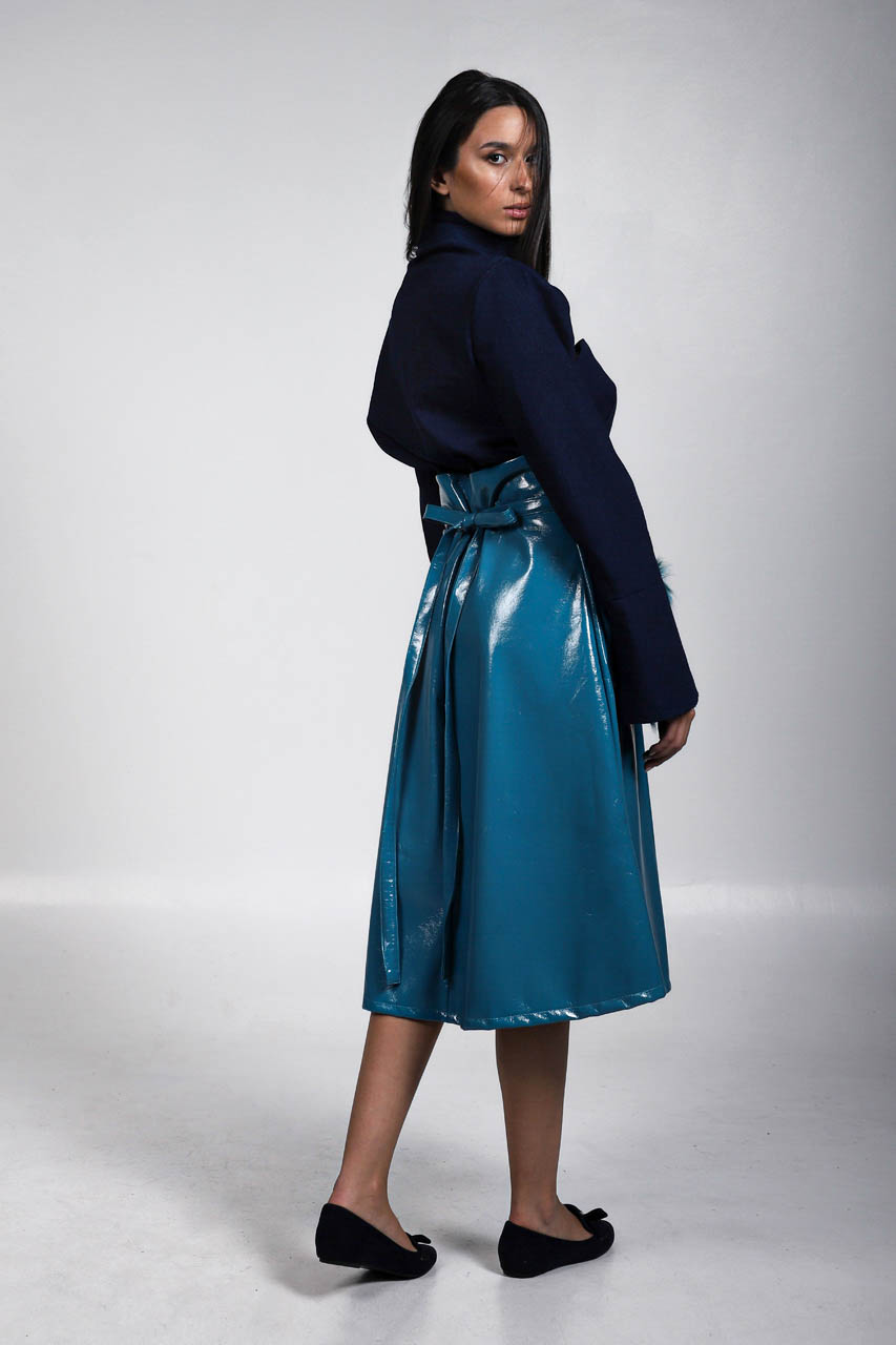 A00250_CUTOUT_SHIRT_A00267 A-LINE FUR POCKET_BACK-2 CUT OUT SHIRT - Image 5