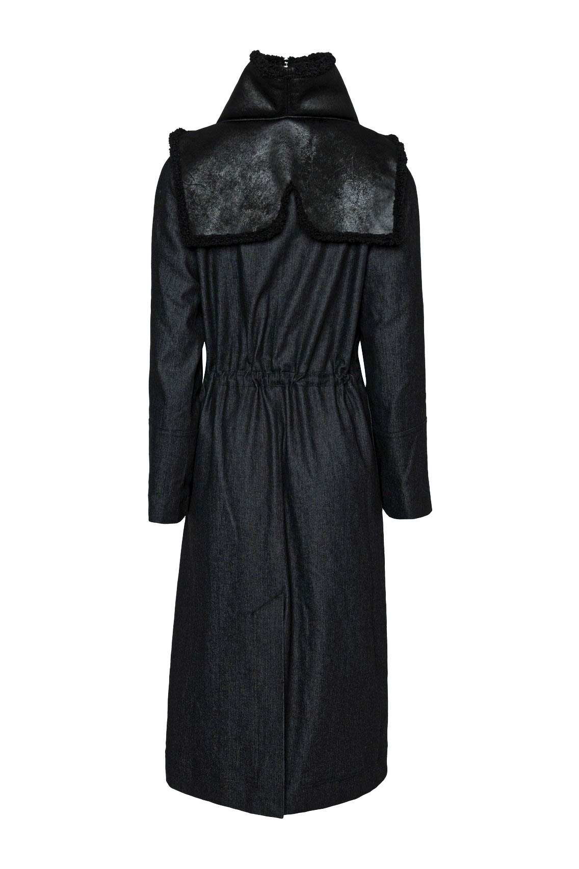 A00254 Denim Coat_Back DENIM COAT - Image 2