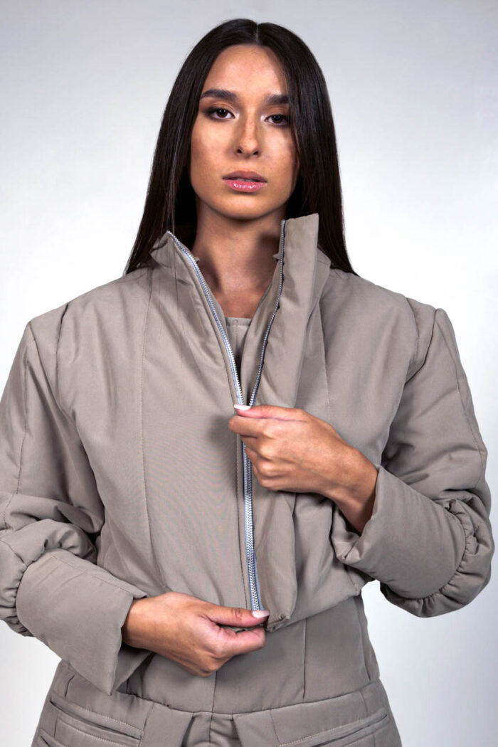 CROP CAPITONE JACKET - Image 4