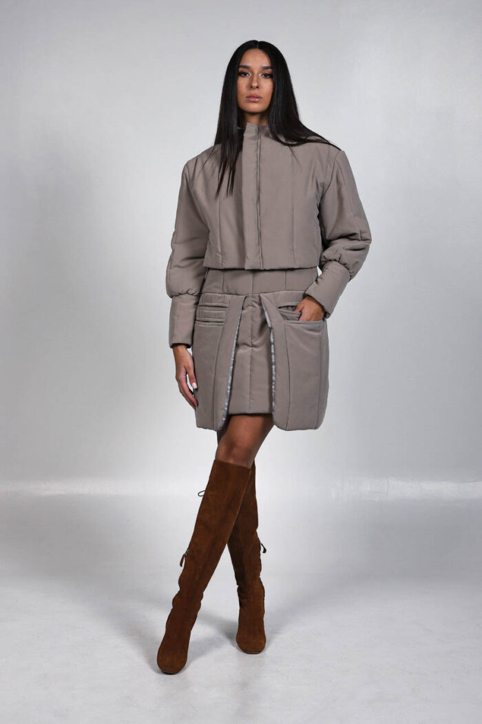 CROP CAPITONE JACKET - Image 5