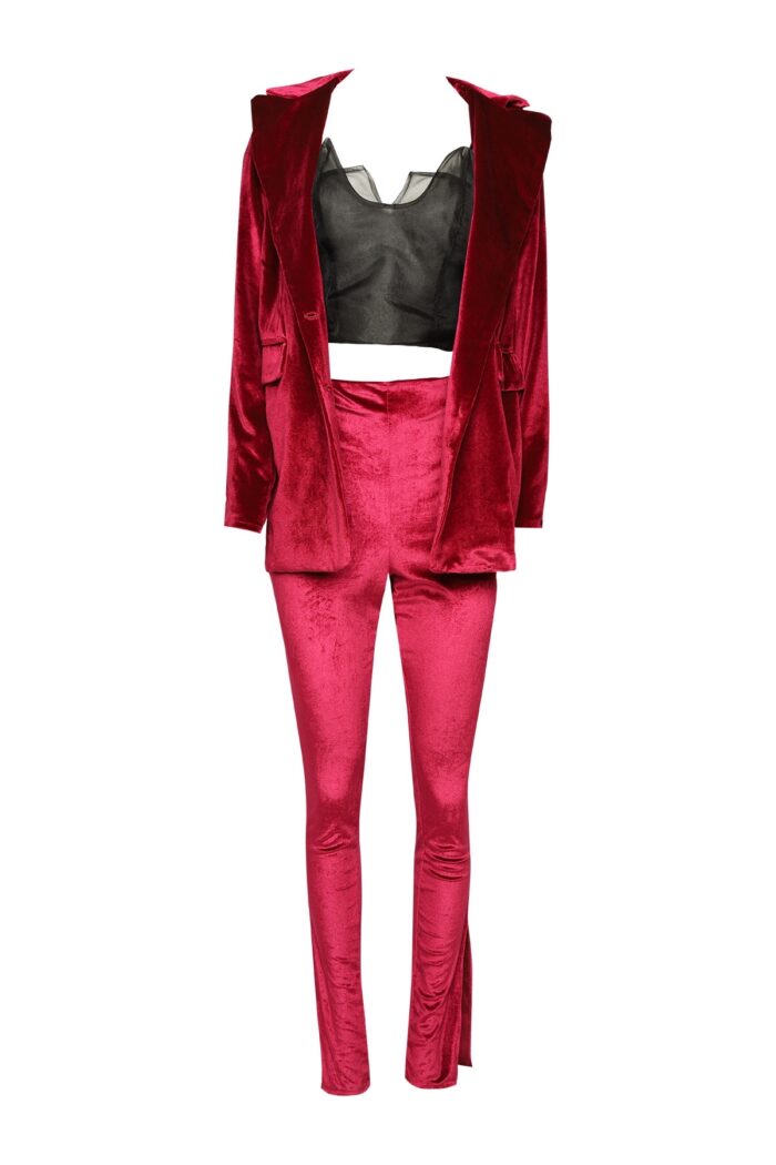 Velvet Tux Jacket - Image 4