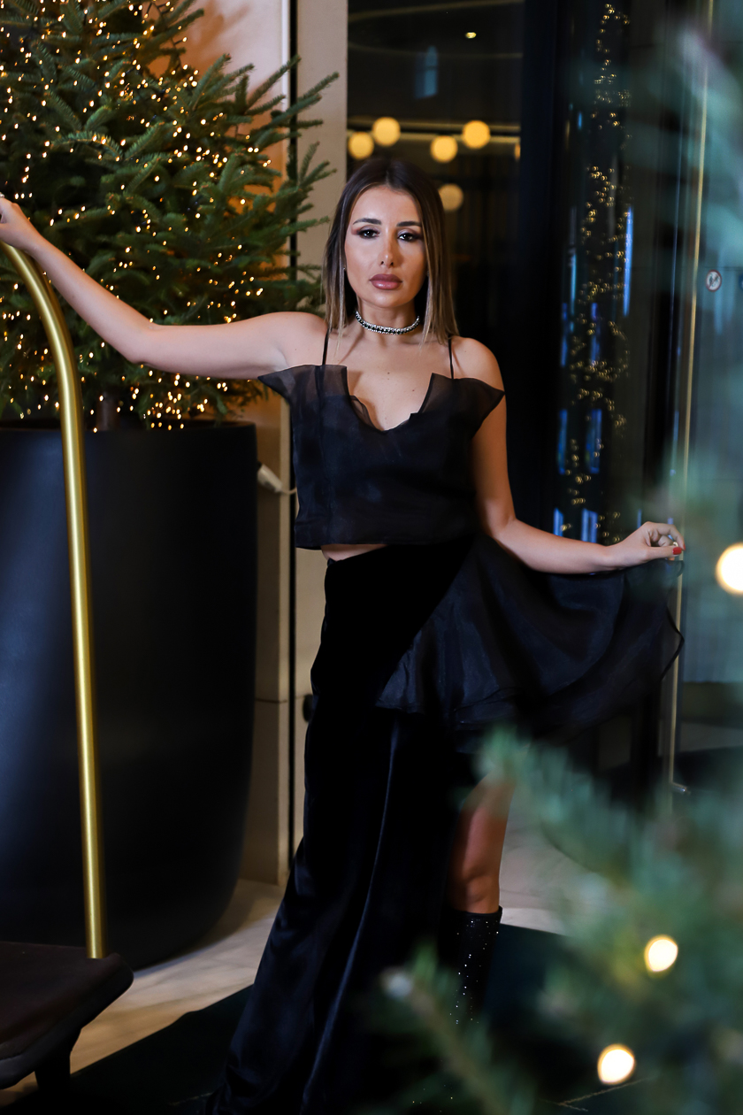 Resize--17 Velvet Bow Skirt - Image 5