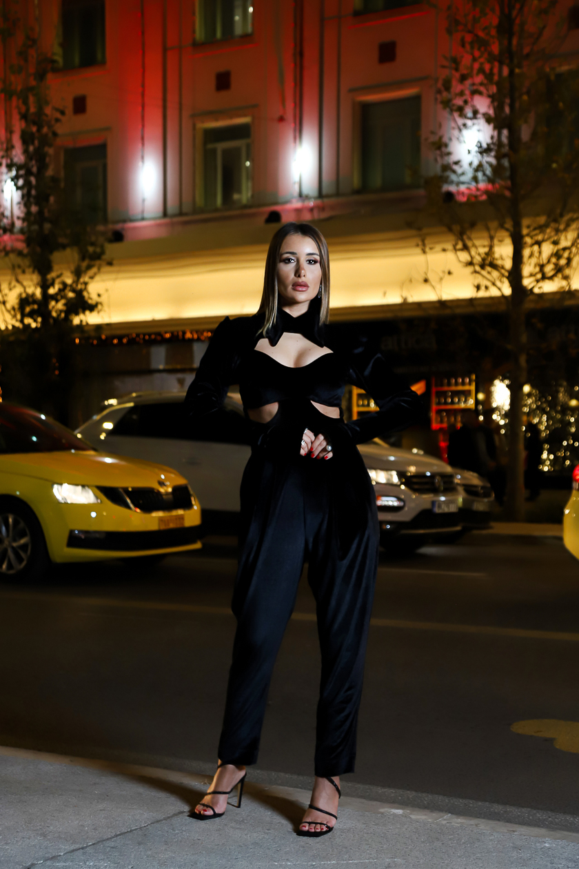 Resize--8 Velvet Jumpsuit - Image 4