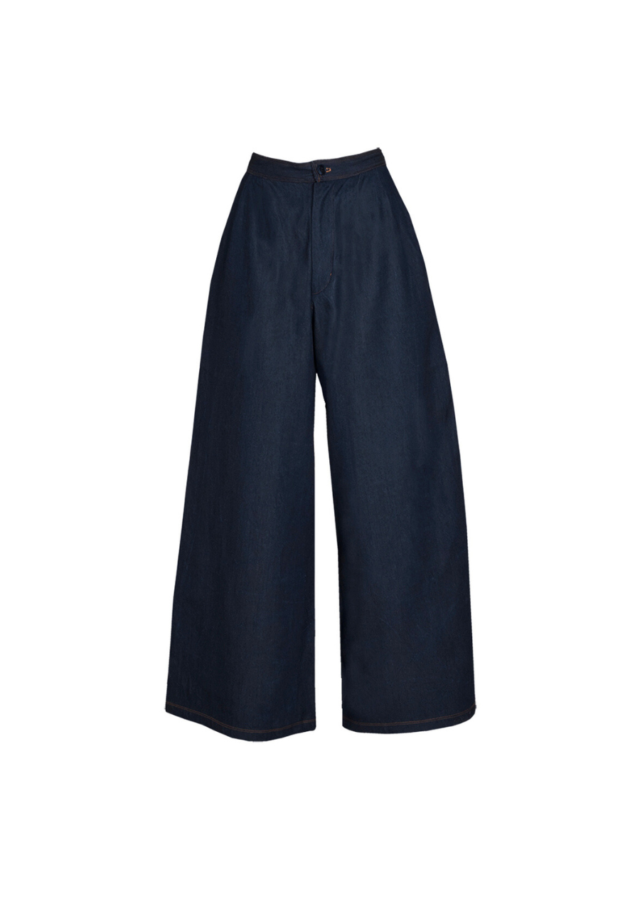 palazzo_pants_front Denim Vest - Image 7
