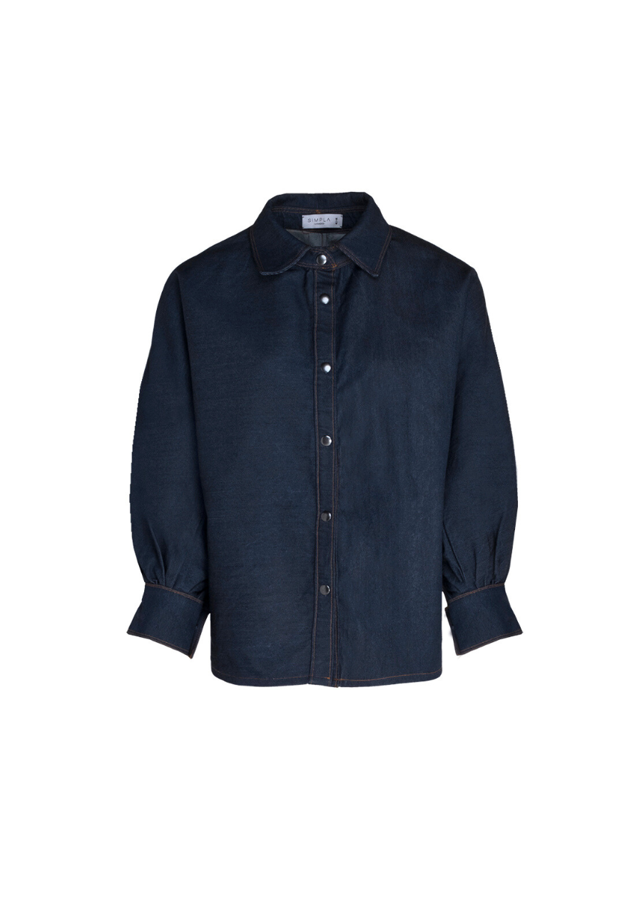 shirt balloon_front Denim Vest - Image 10