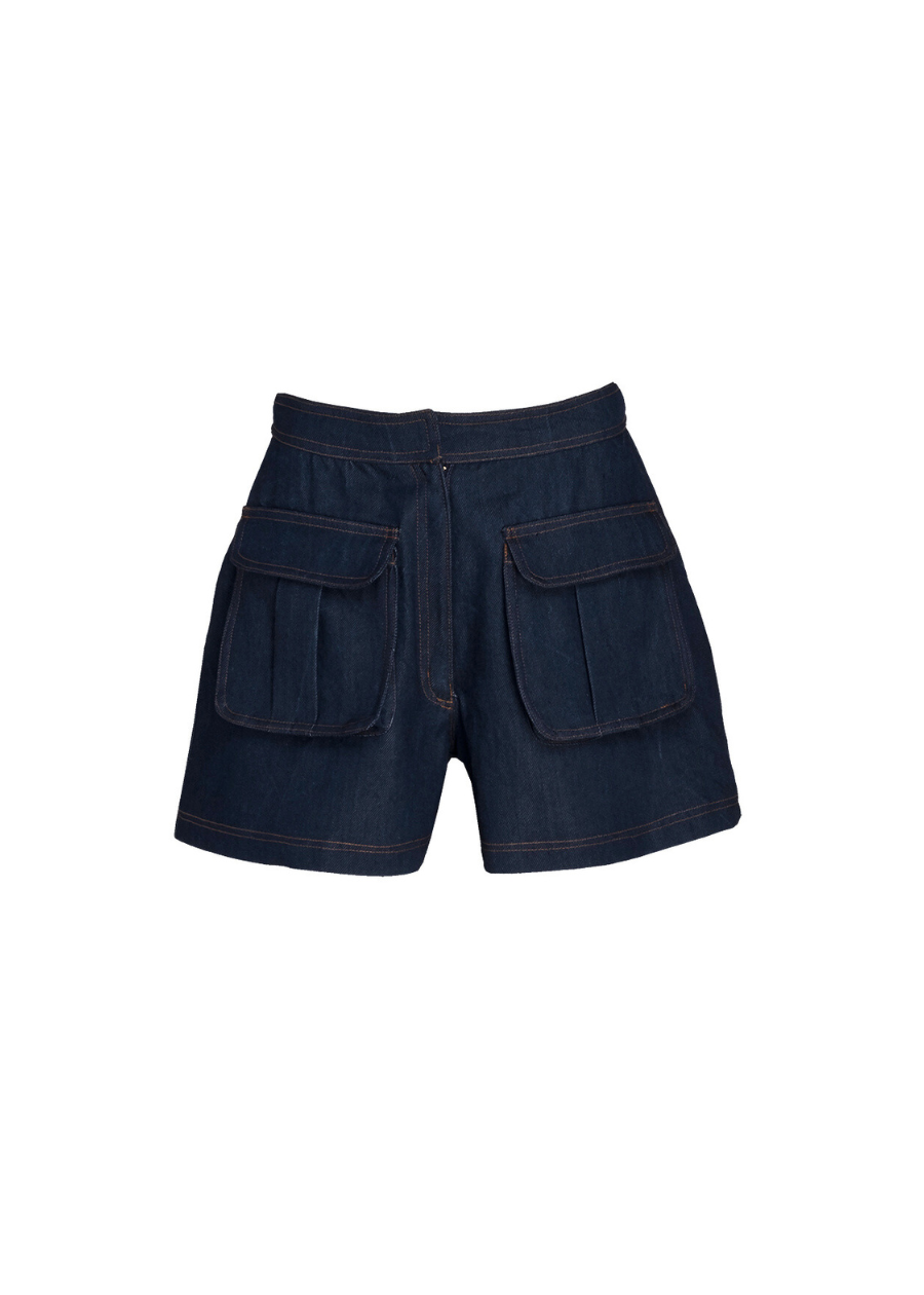 shorts_front Denim Vest - Image 5