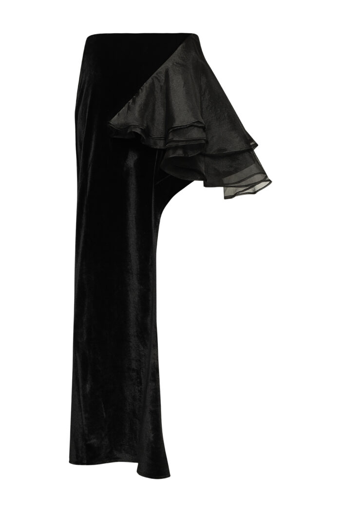 Velvet Bow Skirt - Image 1