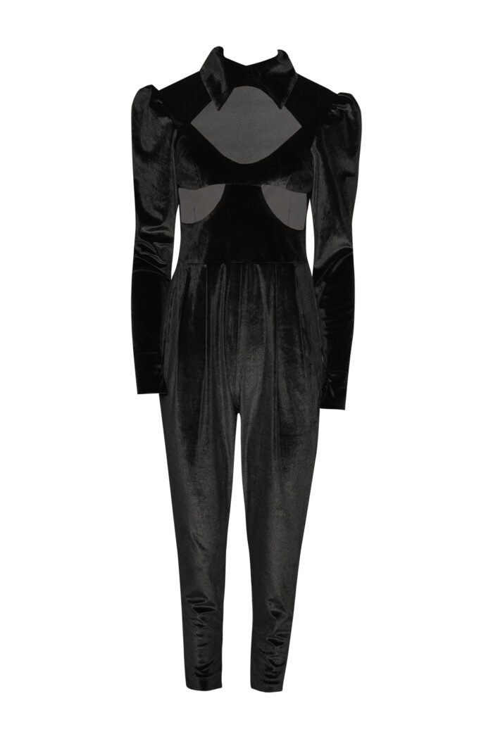 Velvet Jumpsuit - Image 1