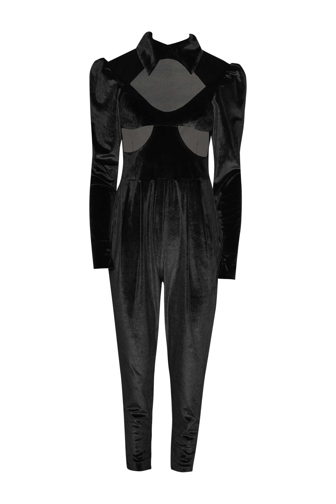 simpla Velvet Jumpsuit - Image 1