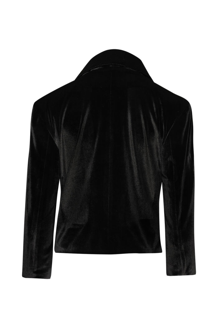 Velvet Crop Jacket - Image 2