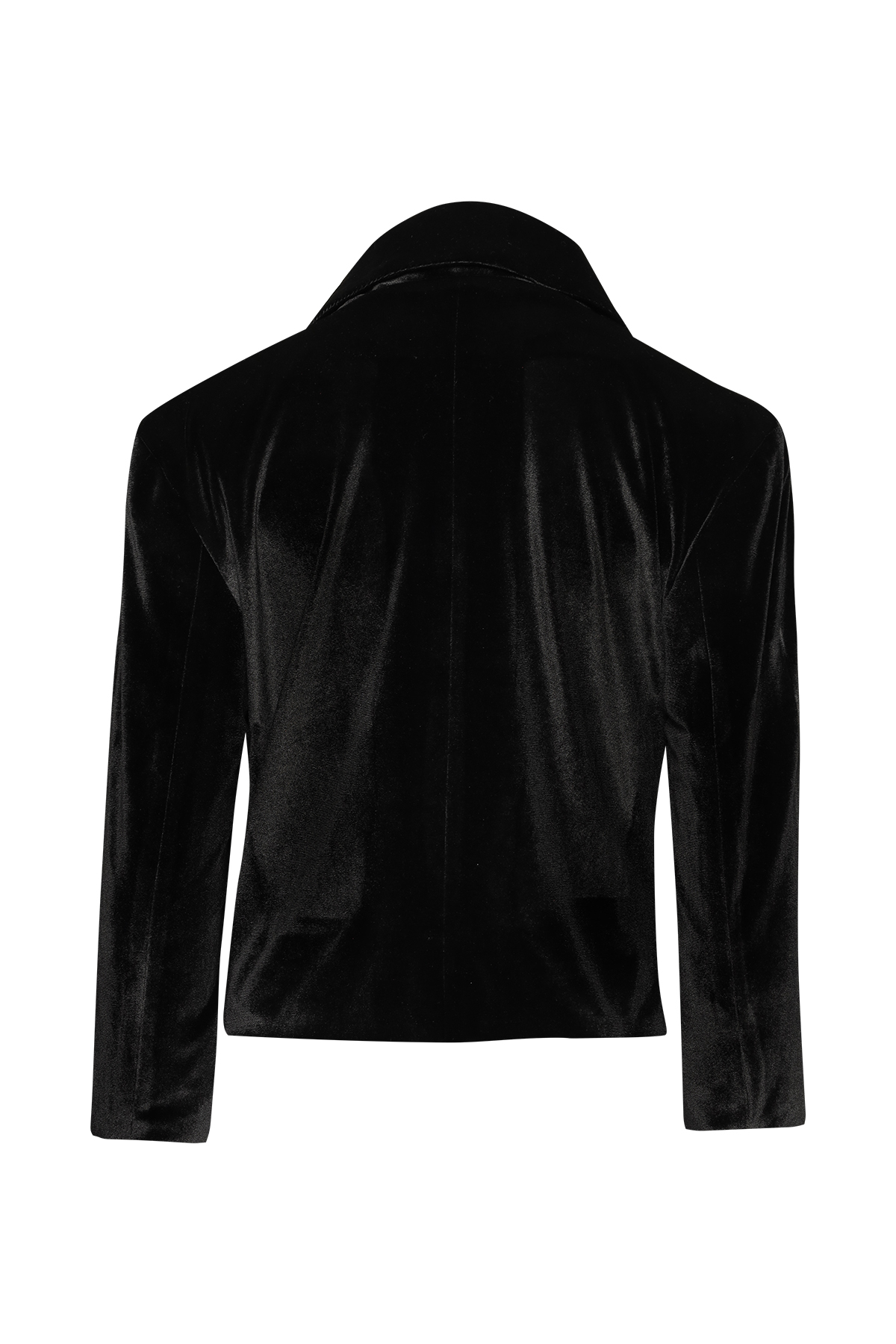 simpla (9) Velvet Crop Jacket - Image 2