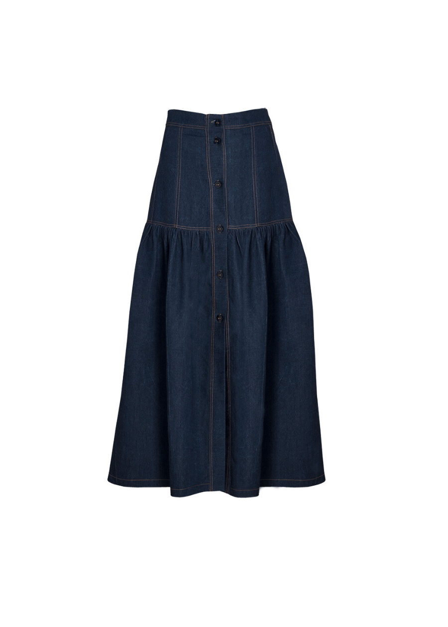 skirt_front Denim Vest - Image 8