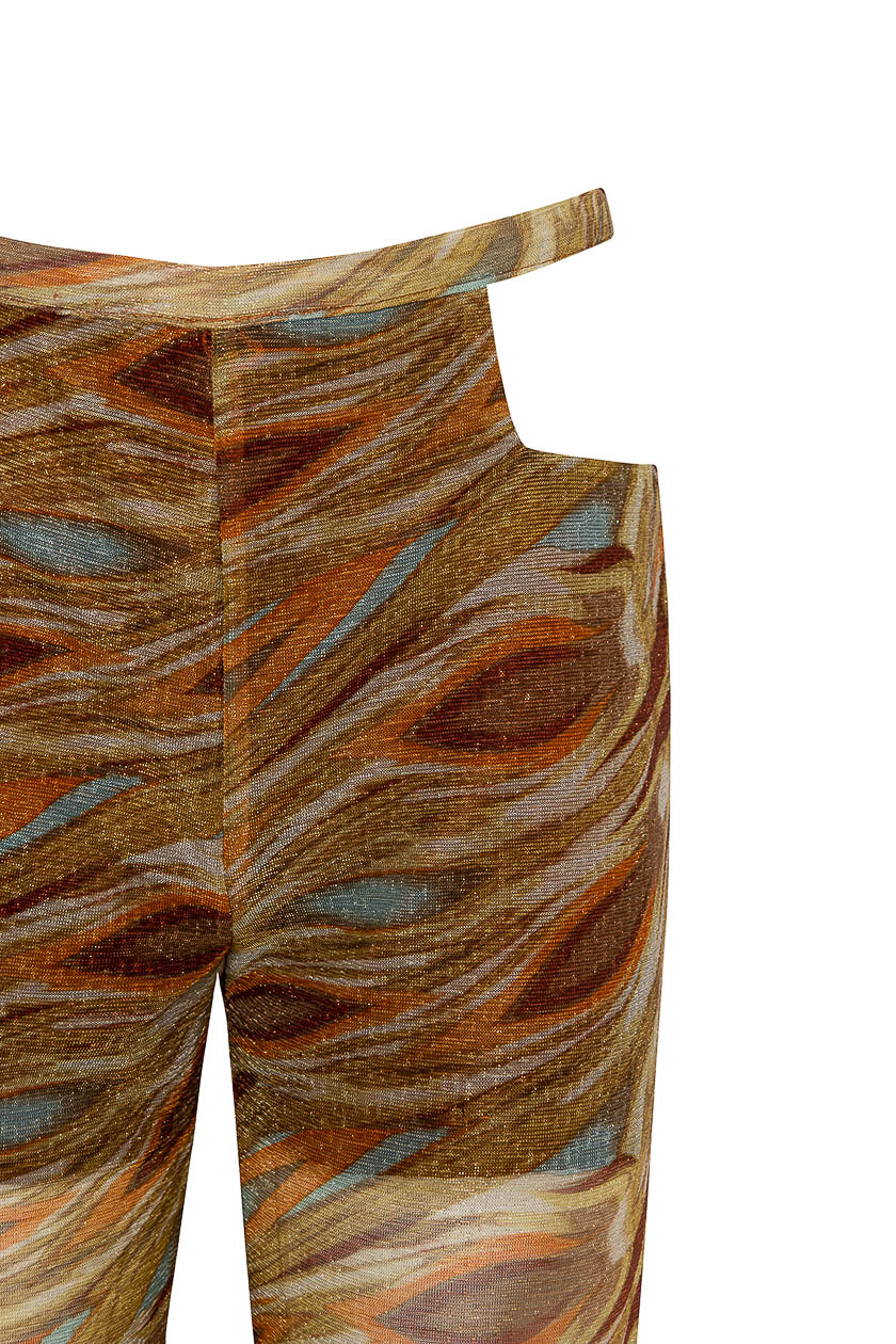 untitled-16 Cutout Zip Cullote - Image 2