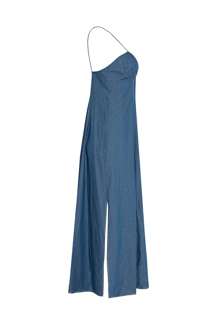 untitled-32 Maxi Bustier Strap Dress - Image 2