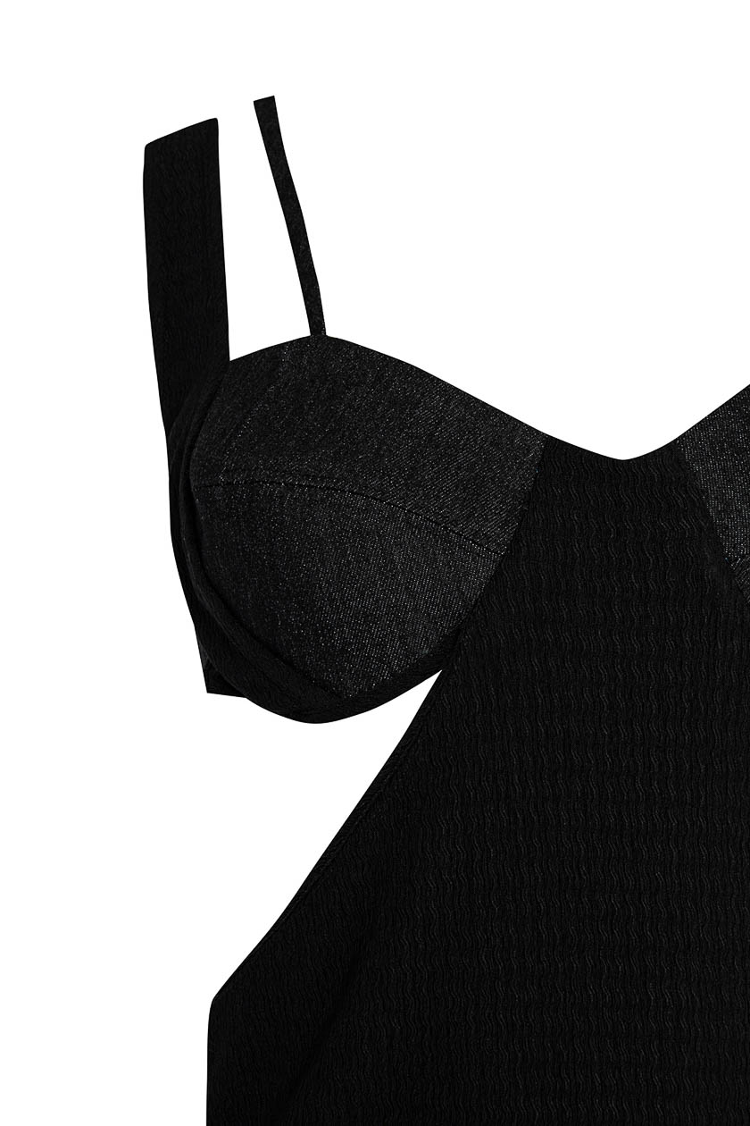 untitled-45 Garder Belt Strap Top - Image 3