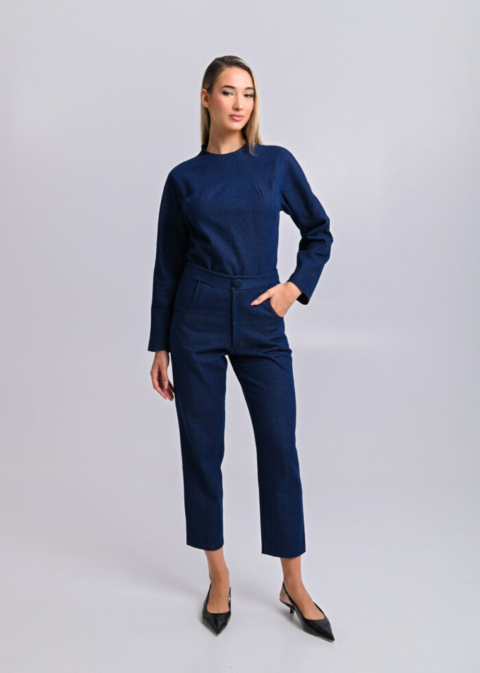 Denim Action Pants - Image 1