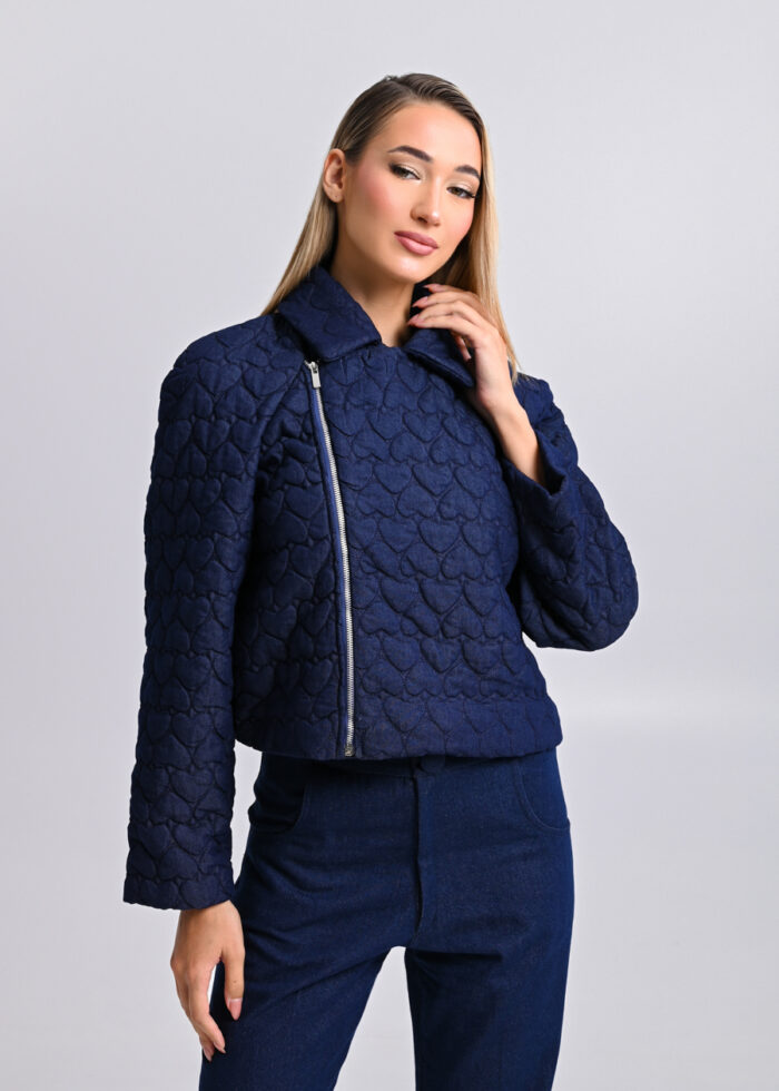 Τζάκετ Περφέκτο Denim Perfection - Image 4