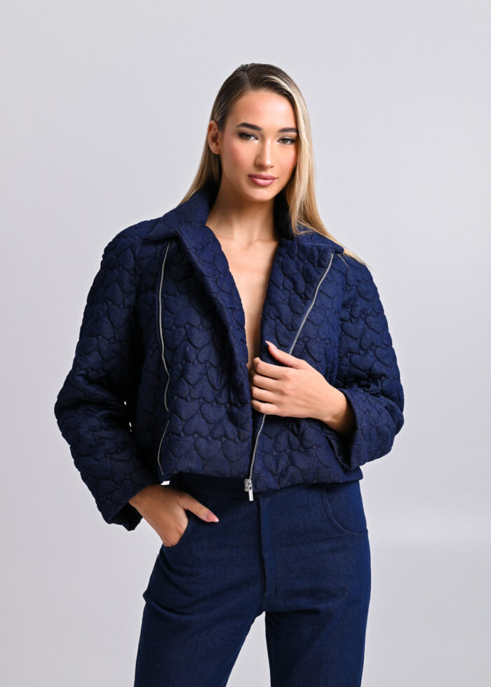 Τζάκετ Περφέκτο Denim Perfection - Image 3